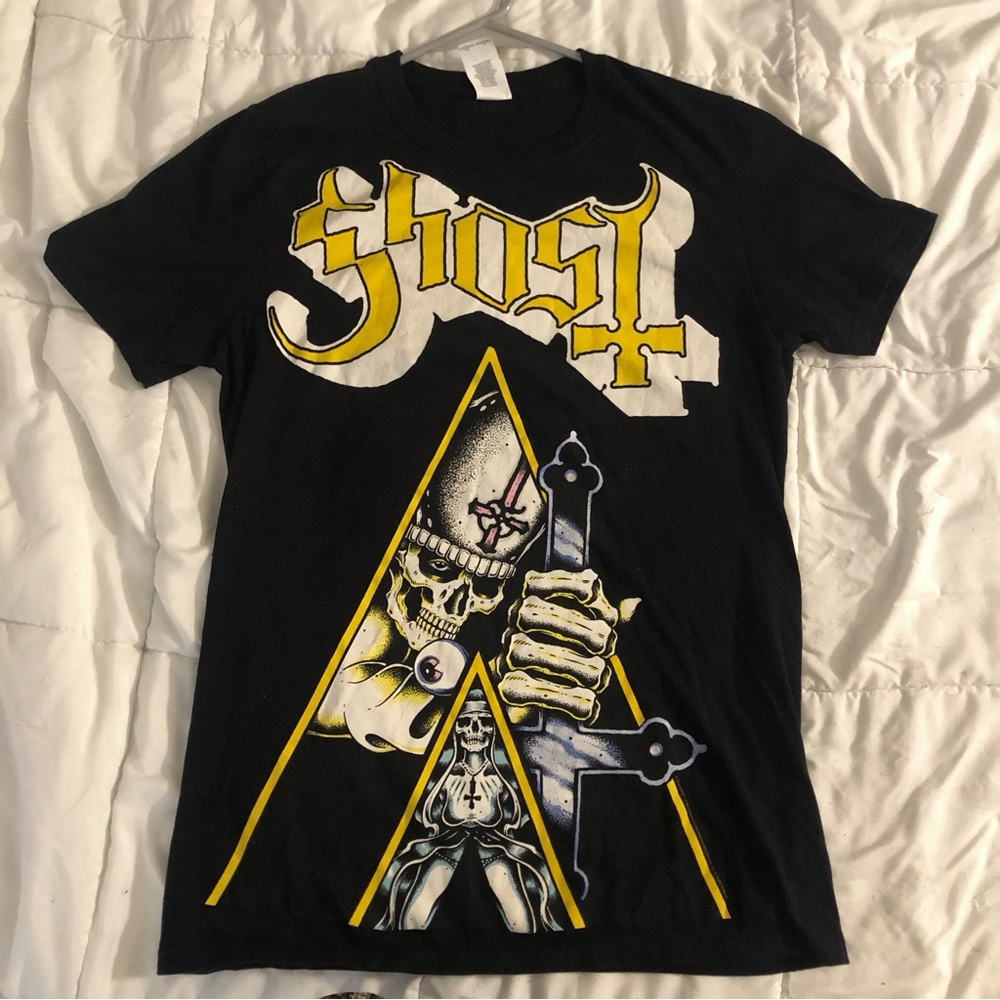 Unisex Small Ghost T-shirt Clockwork Orange Band Merch